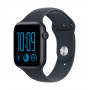 Apple Watch SE 3 GPS 44 mm Midnight aliuminio korpusas su mėlyna sportine apyranke, M/L