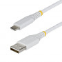 „StarTech“ pintas USB 2.0 kabelis USB-A į USB-C, 3 m, 15 W, baltas
