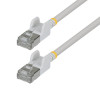 StarTech Slim Cat6a U/FTP tinklo kabelis RJ45, 0,5 m, baltas