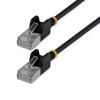StarTech plonas Cat6a U/FTP tinklo kabelis RJ45, 0,8 m, juodas