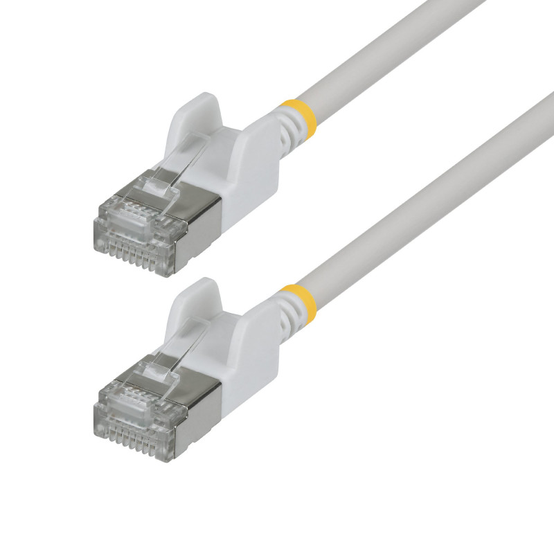 StarTech Slim Cat6a U/FTP tinklo kabelis RJ45, 0,15 m, baltas