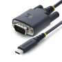 StarTech.com USB-C į RS-232 serijinis adapterio kabelis, DB9 moteriškas, 2 m
