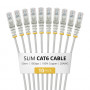 StarTech.com plonas Cat6 U/UTP tinklo kabelis RJ45, 0,5 m, pilkas, 10 vnt. paketas