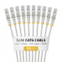 StarTech.com plonas Cat6 U/UTP tinklo kabelis RJ45, 0,25 m, pilkas, 10 vnt. rinkinys