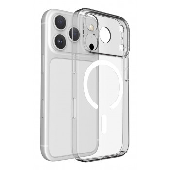 Cellularline Ultra Slim MAG dėklas iPhone 18 Pro permatomas