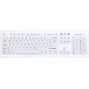Active Key AK-C8100 belaidė higieninė klaviatūra, sandari, šveicariškas išdėstymas (QWERTZ), balta