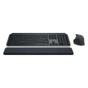 Logitech MX Keys S Combo belaidis klaviatūros ir pelės rinkinys, itališkas išdėstymas, grafito spalvos