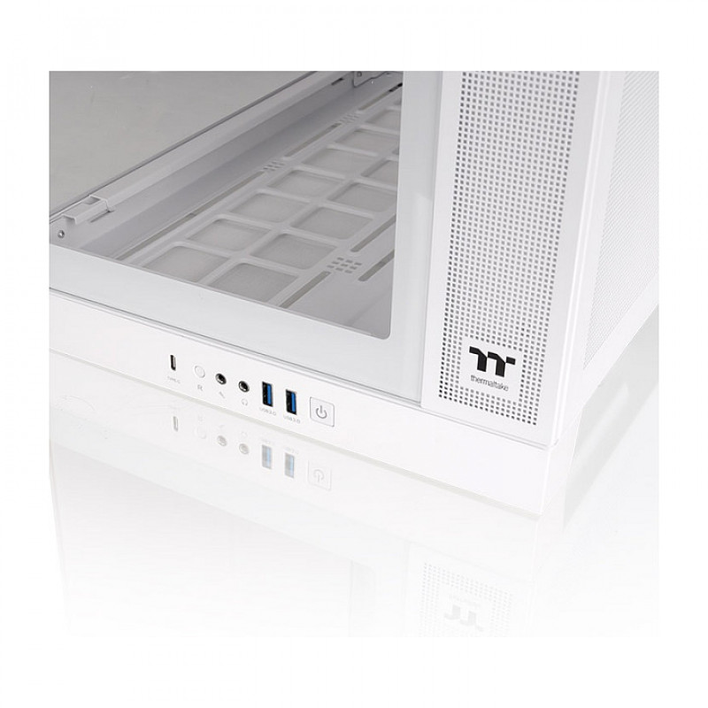 Thermaltake CAPO X Snow pilno bokšto kompiuterio korpusas, baltas