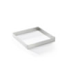 De Buyer perforuota nerūdijančio plieno kvadratinė tarto forma, 7 cm (3099.19)
