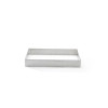 De Buyer perforuota nerūdijančio plieno kvadratinė tarto forma, 7 cm (3099.19)