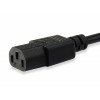 Equip maitinimo laidas IEC C13 į IEC C14, 1,5 m, juodas