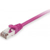 Equip Cat6a S/FTP tinklo kabelis RJ45, 3 m, violetinė, LSZH