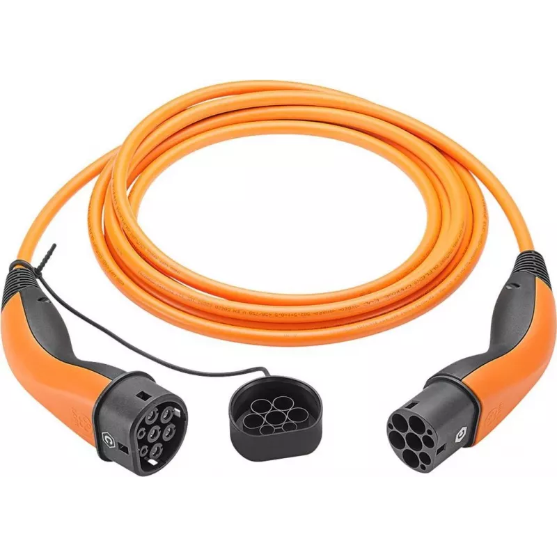 LAPP MOBILITY įkrovimo kabelis Type 2, iki 11 kW, 7 m, oranžinis (61790)