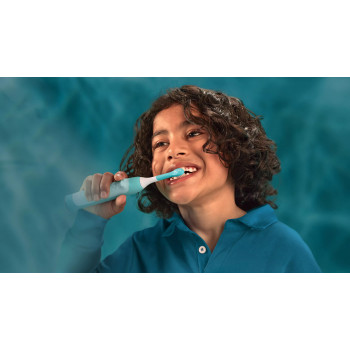 Philips Sonicare Kids Smart HX6600/13 soninis elektrinis dantų šepetėlis, mėlynas