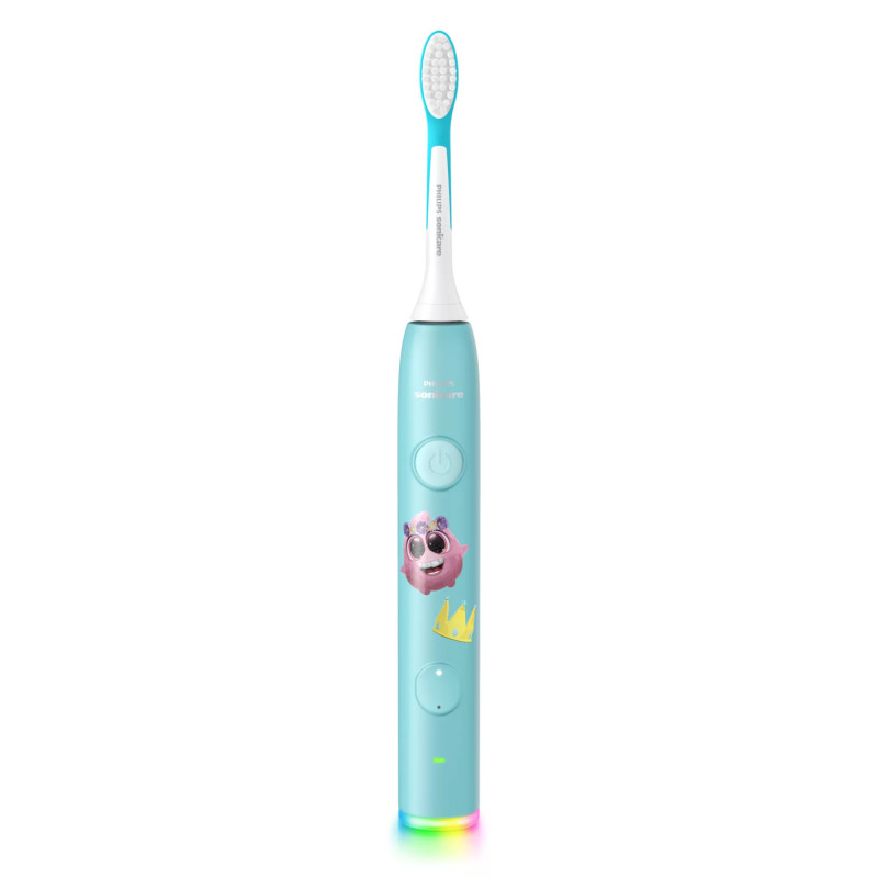Philips Sonicare Kids Smart HX6600/13 soninis elektrinis dantų šepetėlis, mėlynas