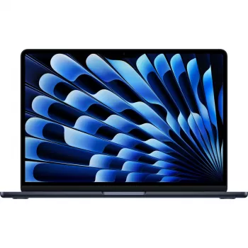 Apple MacBook Air 13 inch (2026) M5 10 branduolių CPU 10 branduolių GPU 24GB RAM 512GB SSD - Midnight, vokiška klaviatūra, 35W dvigubas USB-C maitinimo adapteris
