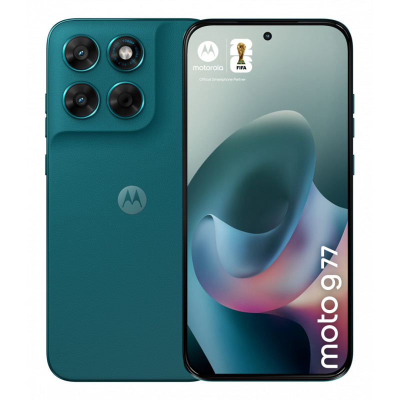 Motorola moto g77 17,3 cm (6,8) Hybrid Dual SIM Android 16.0 5G USB Type-C 8 GB 256 GB 5200 mAh Žalias išmanusis telefonas