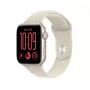 Apple Watch SE 3 GPS 44 mm Starlight aliuminio korpusas su smėlio spalvos sportine apyranke, S/M