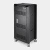 Formcase TransformerCart T36PD Perf. Plus nešiojamasis įrenginių valdymo vežimėlis juodas