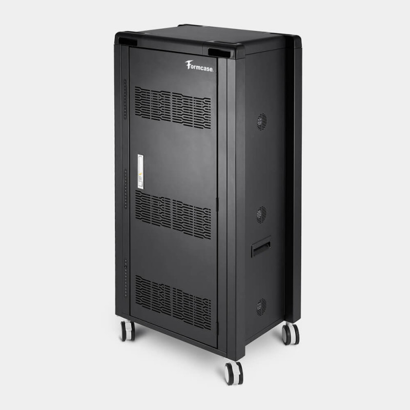 Formcase TransformerCart T36PD Perf. Plus nešiojamasis įrenginių valdymo vežimėlis juodas