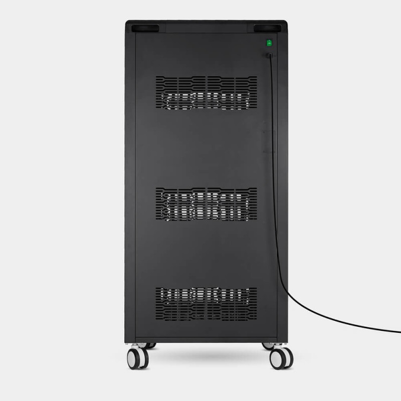 Formcase TransformerCart T36PD Perf. Plus nešiojamasis įrenginių valdymo vežimėlis juodas