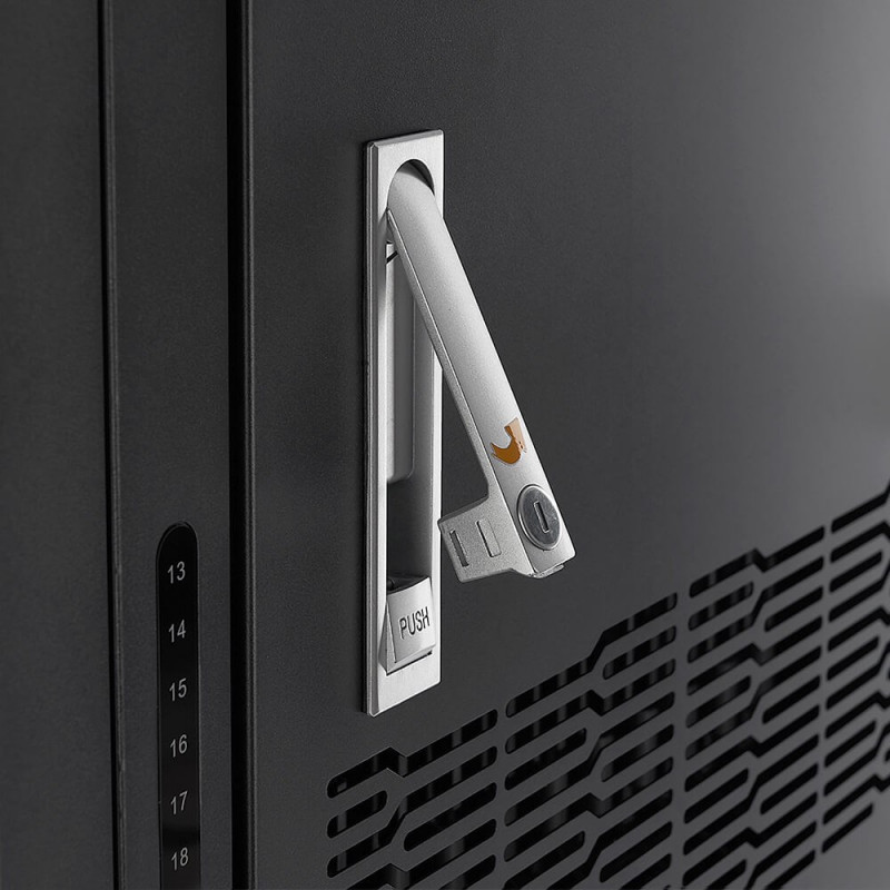 Formcase TransformerCart T36PD Perf. Plus nešiojamasis įrenginių valdymo vežimėlis juodas