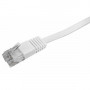 Logilink plokščias Cat5e U/UTP tinklo kabelis RJ45, 0,25 m, baltas