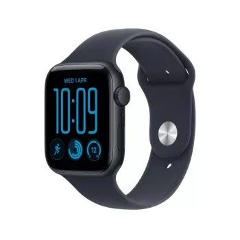 Apple Watch SE 3 GPS 40 mm Midnight aliuminio korpusas su mėlyna sportine apyranke, S/M