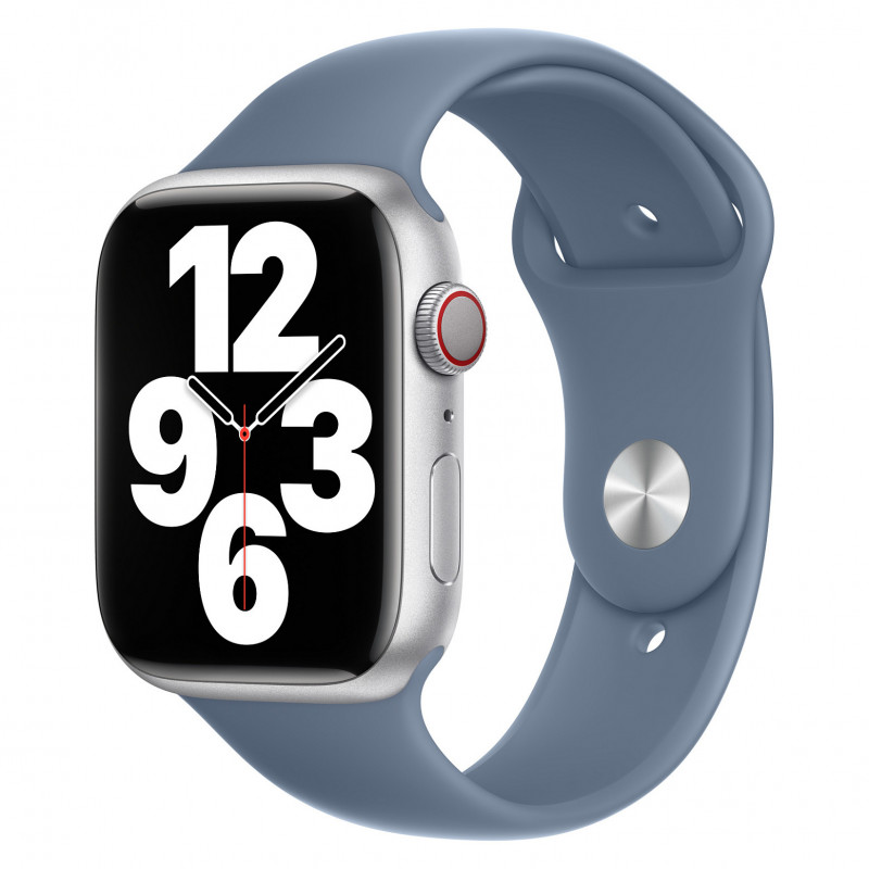 Apple Watch Sport Band 45mm – šiferio mėlyna