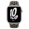 Apple Watch Nike Sport Band 45 mm – alyvuogių pilka/juoda
