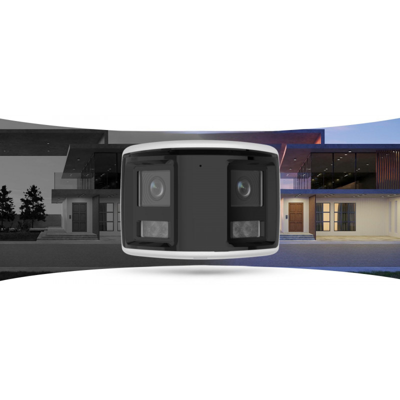 Hilook IP kamera IPC-B460HAD-LUF/SL panoraminė 6MP Smart Hybrid šviesa