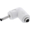 InLine® DC adapteris, 3,5 x 1,35 mm, kištukas/lizdas, kampuotas, baltas