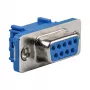 EFB Elektronik D-Sub lizdas, IDC, plokščios konstrukcijos, EDFF 09 LPIII/Z (29010.1V2)