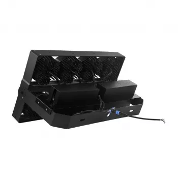 Synergy 21 LED prožektorius 800 W, IP67, IK08, aliuminis, juodas, šaltai balta šviesa (S21-LED-NB00321)