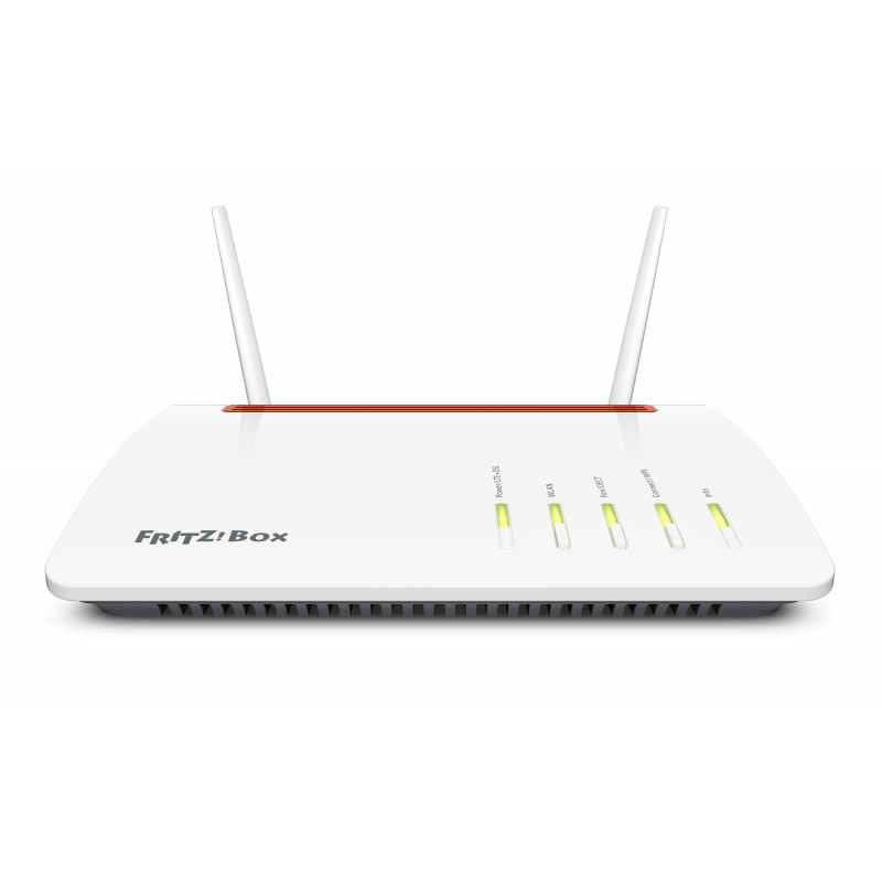 AVM FRITZ!Box 6890 LTE belaidis maršrutizatorius, DSL/WWAN, 4 prievadų GigE komutatorius, 802.11a/b/g/n/ac dviejų dažnių juostų, VoIP telefono adapteris (DECT)