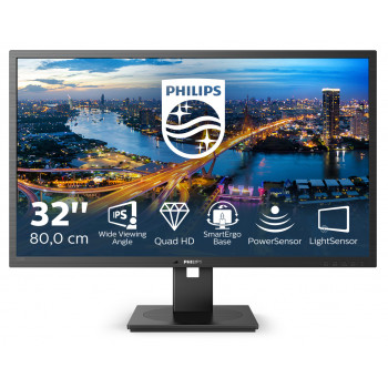 Philips 325B1L/00 kompiuterio monitorius 80 cm (31,5 inch), 2K Ultra HD, LCD, juodas