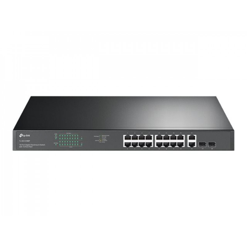 TP-Link komutatorius TL-SG1218MP 18 prievadų Gigabit PoE V5.4