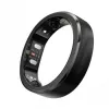 RingConn Smart Ring Gen3 moterims ir vyrams – matinis juodas, 12 dydis