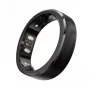 RingConn Smart Ring Gen3 moterims ir vyrams – matinis juodas, 12 dydis