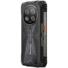 Blackview ROCK 2 5G išmanusis telefonas 12GB/256GB, 6,67 inch HD+ 120Hz, Unisoc T8100, 15000 mAh, NFC, MIL-STD-810H, Android 16, juodas