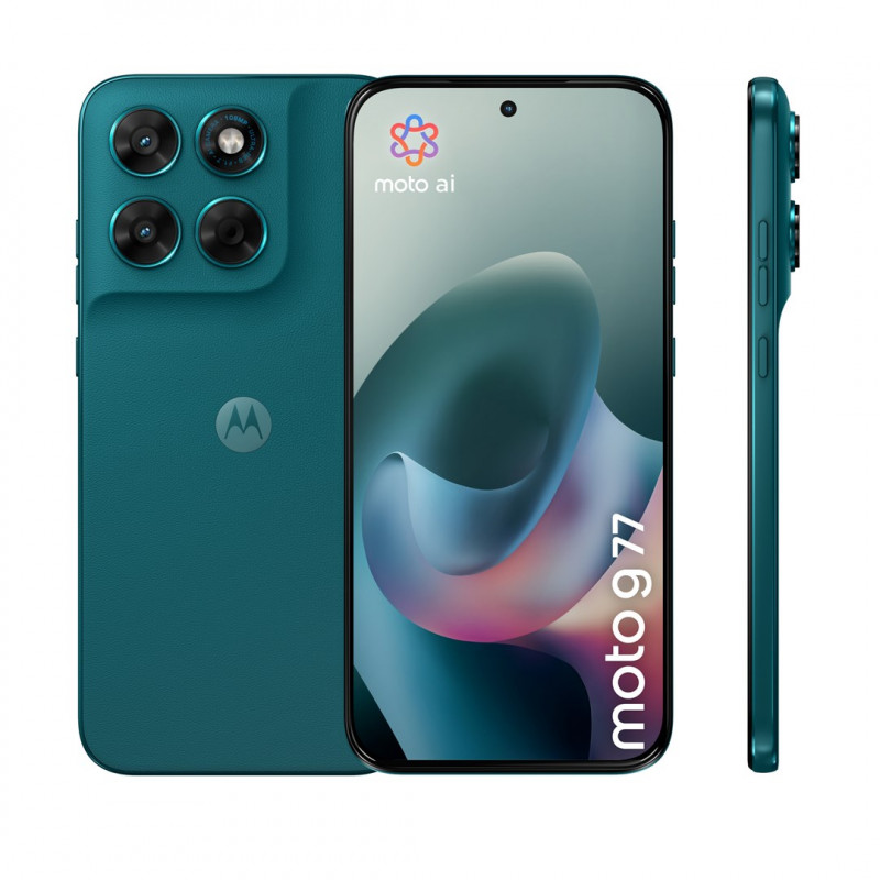 Motorola moto g77 17,3 cm (6,8) Hybrid Dual SIM Android 16.0 5G USB Type-C 8 GB 128 GB 5200 mAh Žalias išmanusis telefonas