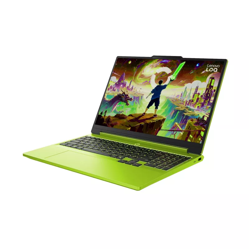 Lenovo LOQ 15AHP11 15,3 inch WUXGA nešiojamasis kompiuteris – AMD Ryzen 7 250, 16GB RAM, 512GB SSD, NVIDIA GeForce RTX 5060 8GB, Windows 11 Home, Surge Green