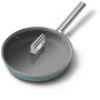 Smeg FPF2802EGM keptuvė, 28 cm, keramika, nerūdijančio plieno rankena, smaragdo žalia