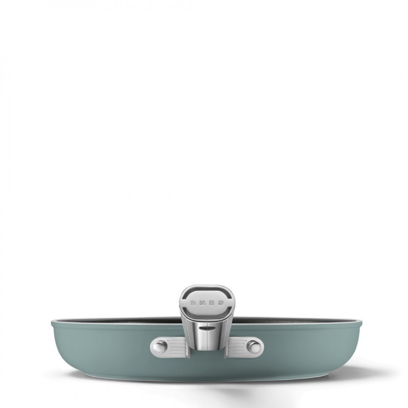 Smeg FPF2802EGM keptuvė, 28 cm, keramika, nerūdijančio plieno rankena, smaragdo žalia