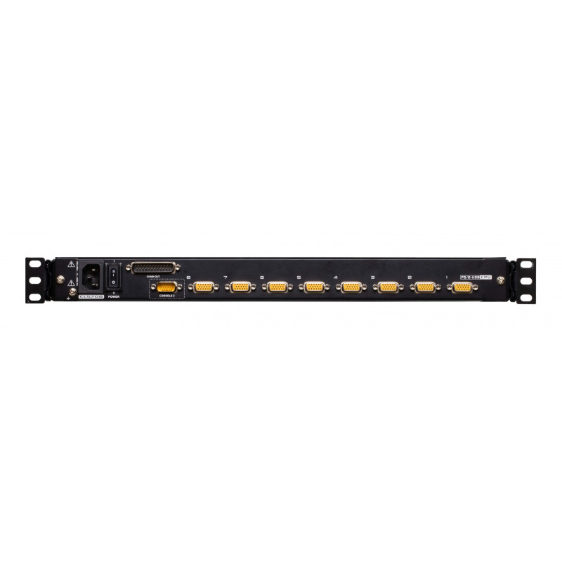 ATEN CL5708M 8 portų 17 inch LCD KVMP komutatorius, Nordic