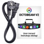 Light4Me OCTOBEAM V2 LED diskotekos efekto šviesa