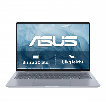 ASUS Zenbook 14 UX3480QA-SF003W 14 inch nešiojamasis kompiuteris – Qualcomm Snapdragon X X1-26-100, 16GB RAM, 512GB SSD, Windows 11 Home