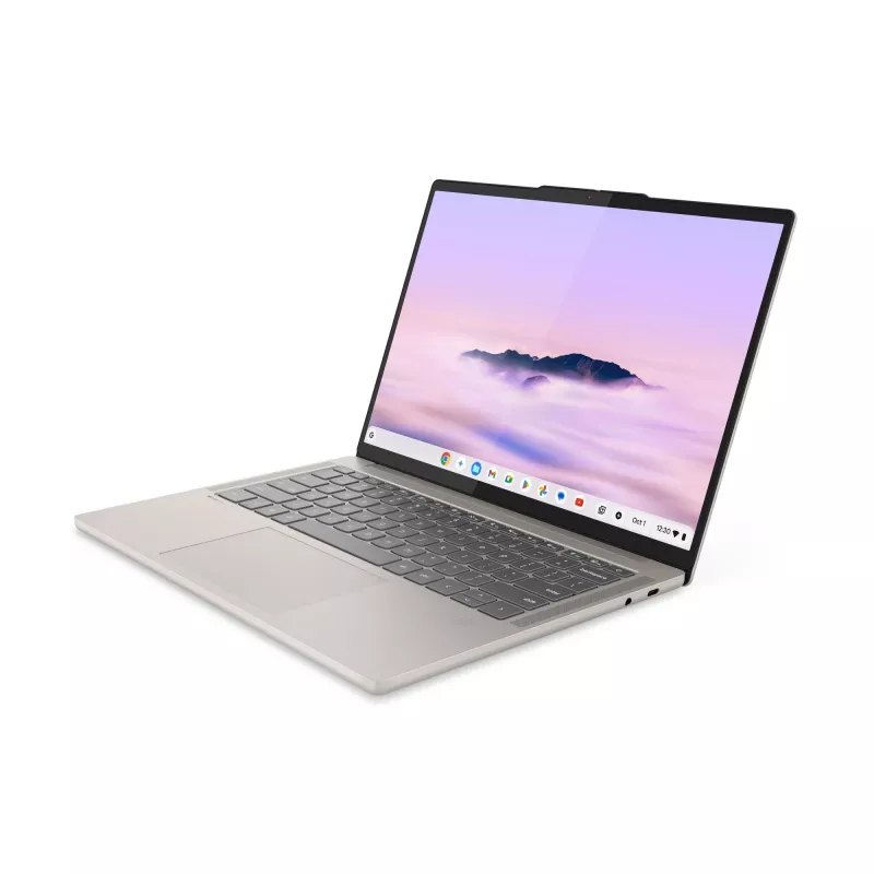 Lenovo Chrome 14M9610 Chromebook Plus 14 inch WUXGA OLED – MediaTek U910, 16GB RAM, 128GB, Seashell