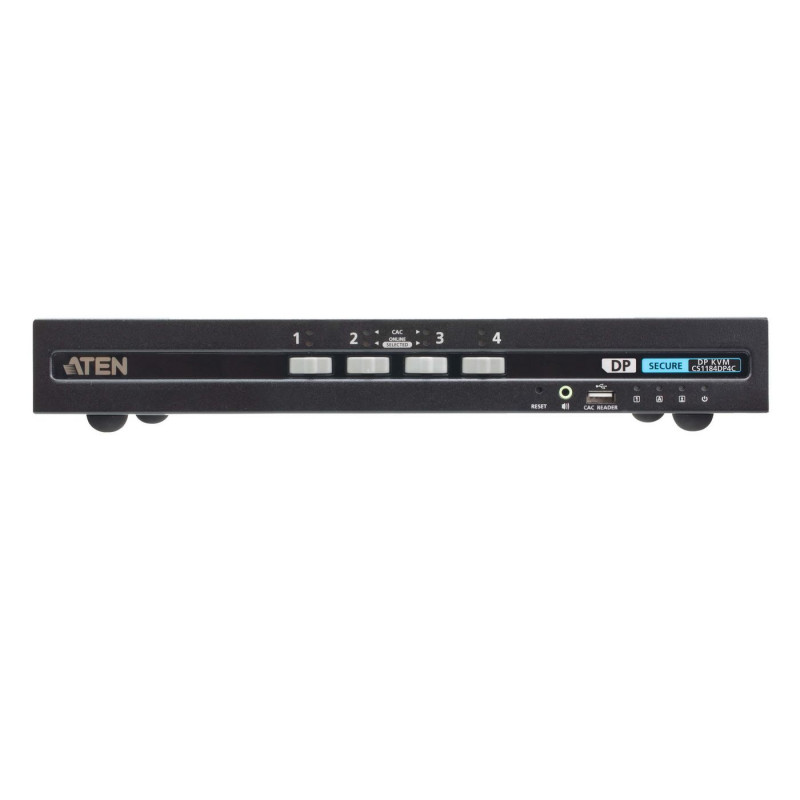 ATEN CS1184DP4C-AT-G 4 prievadų USB 4K DisplayPort KVM perjungiklis