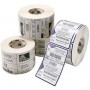 Zebra Z-Ultimate 3000T poliesterio terminio perdavimo etiketės, 40 x 100 mm, baltos (3013243-T)